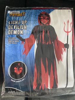 Light Up Devilish Demon Costume