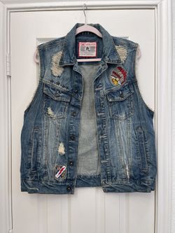 Men’s Denim Vest