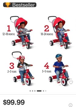 4-in-1 Stroller & Tricycle