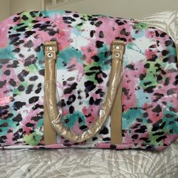 Leopard Color Print Weekender 