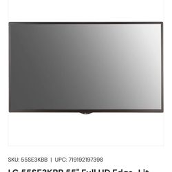 LG TR3DK-B Series 55" 4K UHD Commercial Monitor