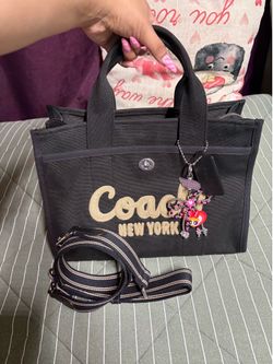 Coach Cargo Medium Canvas Tote Bag