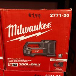 Milwaukee M18 Transfer Pump Tool Only