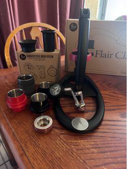 Flair espresso classic 2025 model with upgraded stainless steel brew system