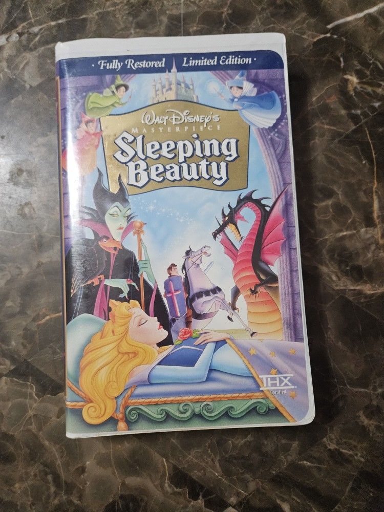 Disney's Sleeping Beauty Limited Edition Vhs