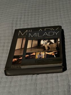 Milday standard barber book barbering exam review books