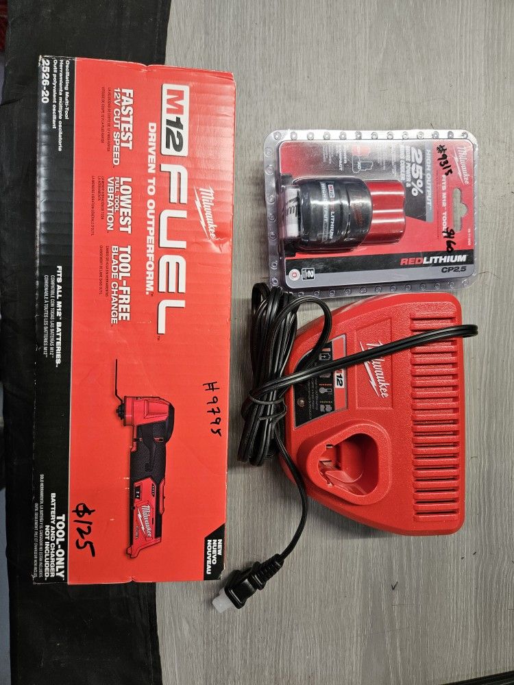 Milwaukee M12 Fuel Multi Tool Kit