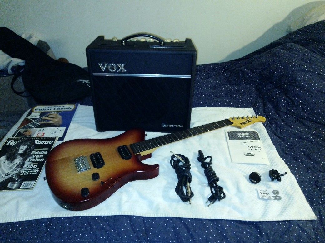 Electric Acoustic Guitar/ Amp Combo Set