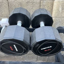 85lb Inspire Dumbbell Set Weights 