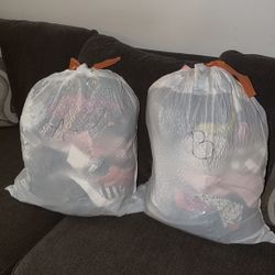 mysterious bags of clothes !!