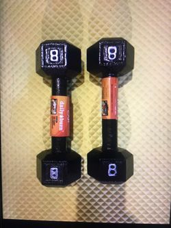 8 LBS DUMBBELL SET