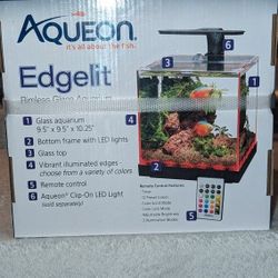 Aqueon Edgelit Glass Aquarium 20 High
