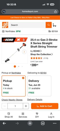 Selling Echo Trimmer