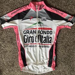 NWOT RARE Gran Fondo Giro d'Italia SMS Santini Cycling Jersey, Los Angeles - Pasadena - M  For sale is a NEW WITHOUT TAGS (NWOT) Gran Fondo Giro d’Ita