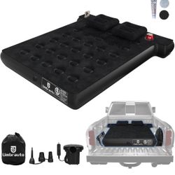 NIB Truck Bed Air Mattress - Inflatable 5.5-5.8ft Short Truck Bed Mattress for Camping, Full-Size Pickup Blow Up Bed for Outdoor Travel