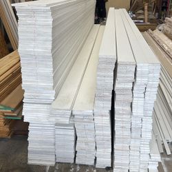 1x2, 1x4, 1x6, 1x8 and 1x12, Shoe Molding And Quarter Round FJ Primed Pine - Great Pricing