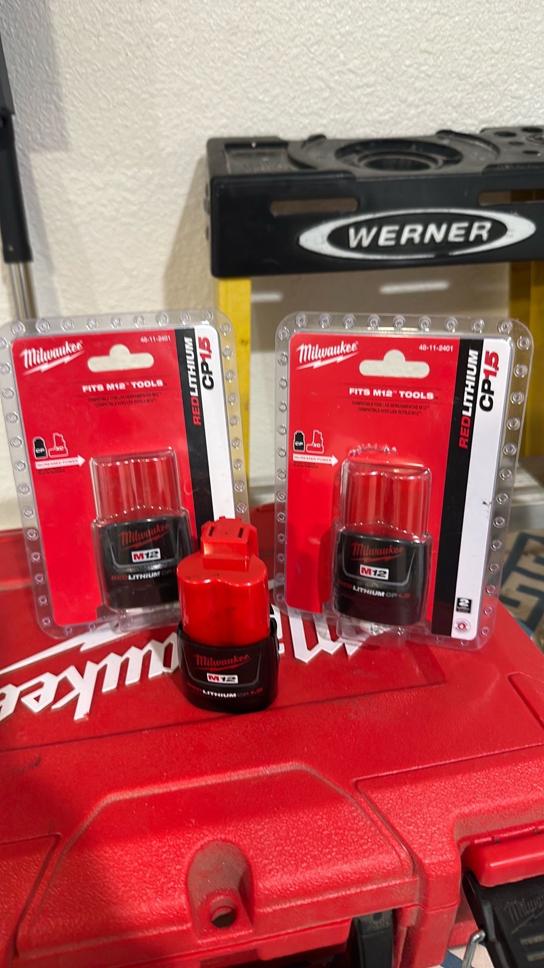 Milwaukee batteries M12 1.5