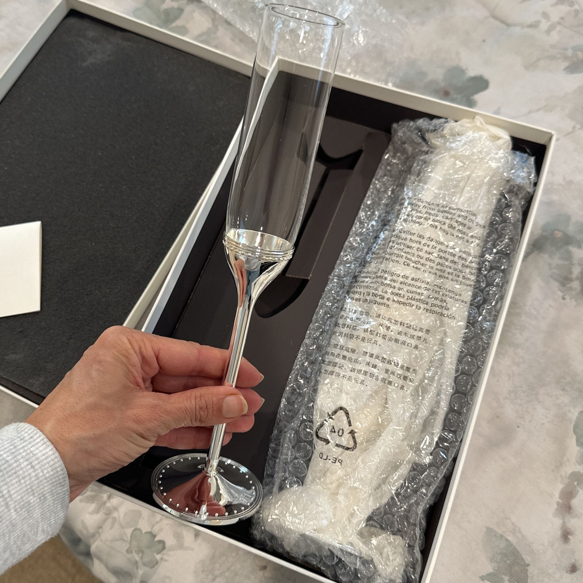 Vera Wang Champagne Flutes