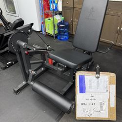 King Smith Leg Extension And Curl Machine
