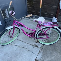 Huffy Mountain Bike It’s A Cruiser Panama Jack Cheap! 