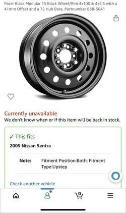 Black Stock Rim