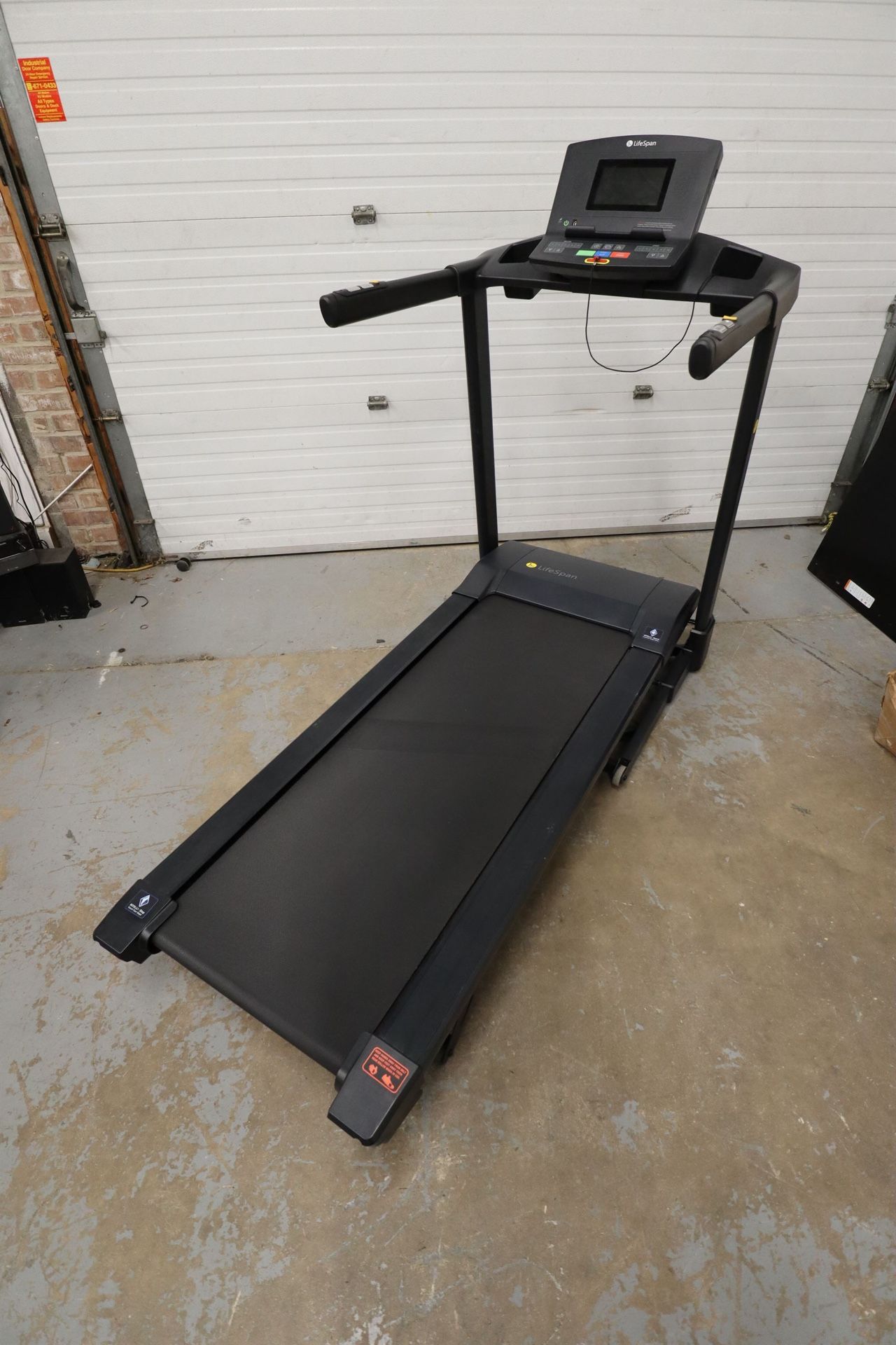 Used Lifespan TR1200i T12L100109 Folding Treadmill