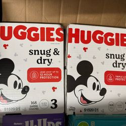 Huggies Diaper Size 3 Big Box