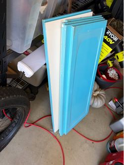 Large white cabinet door 40” x 20” approx size