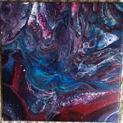 DIY PAINT POUR 12x12