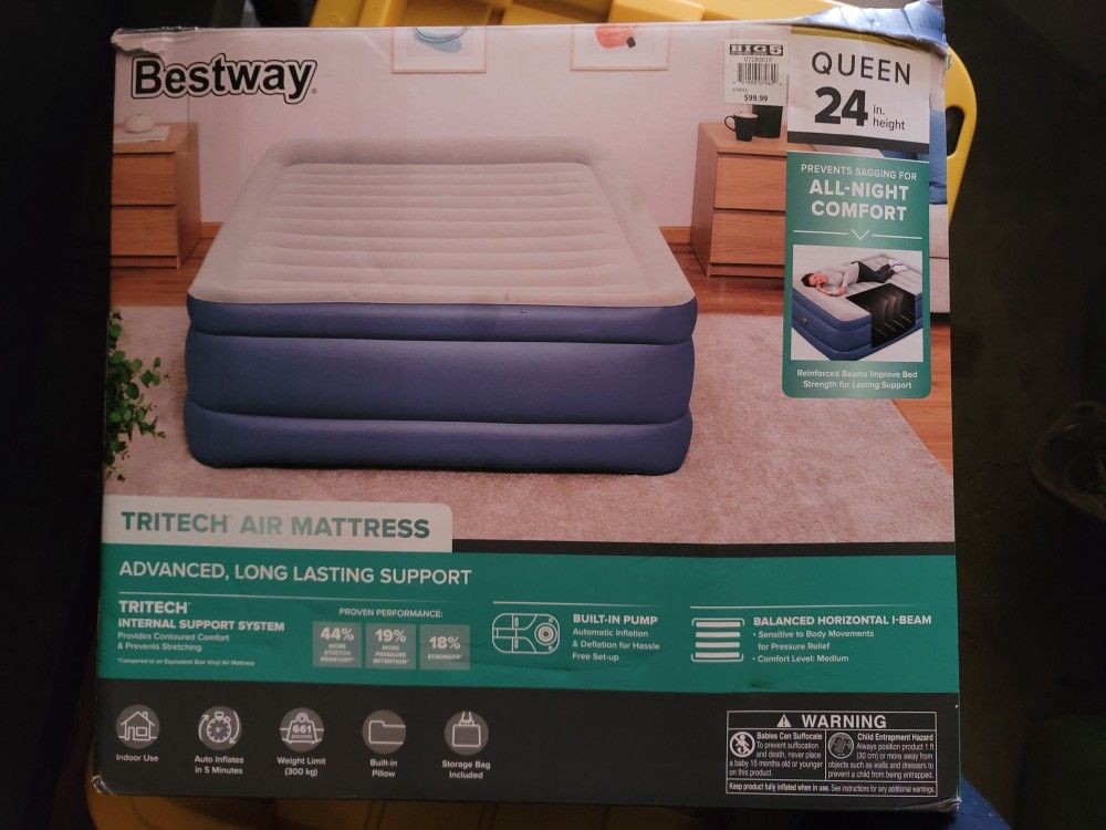 Queen Air Mattress (NIB)
