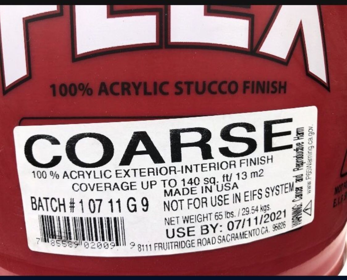 15 gallons Stucco Finish Paint
