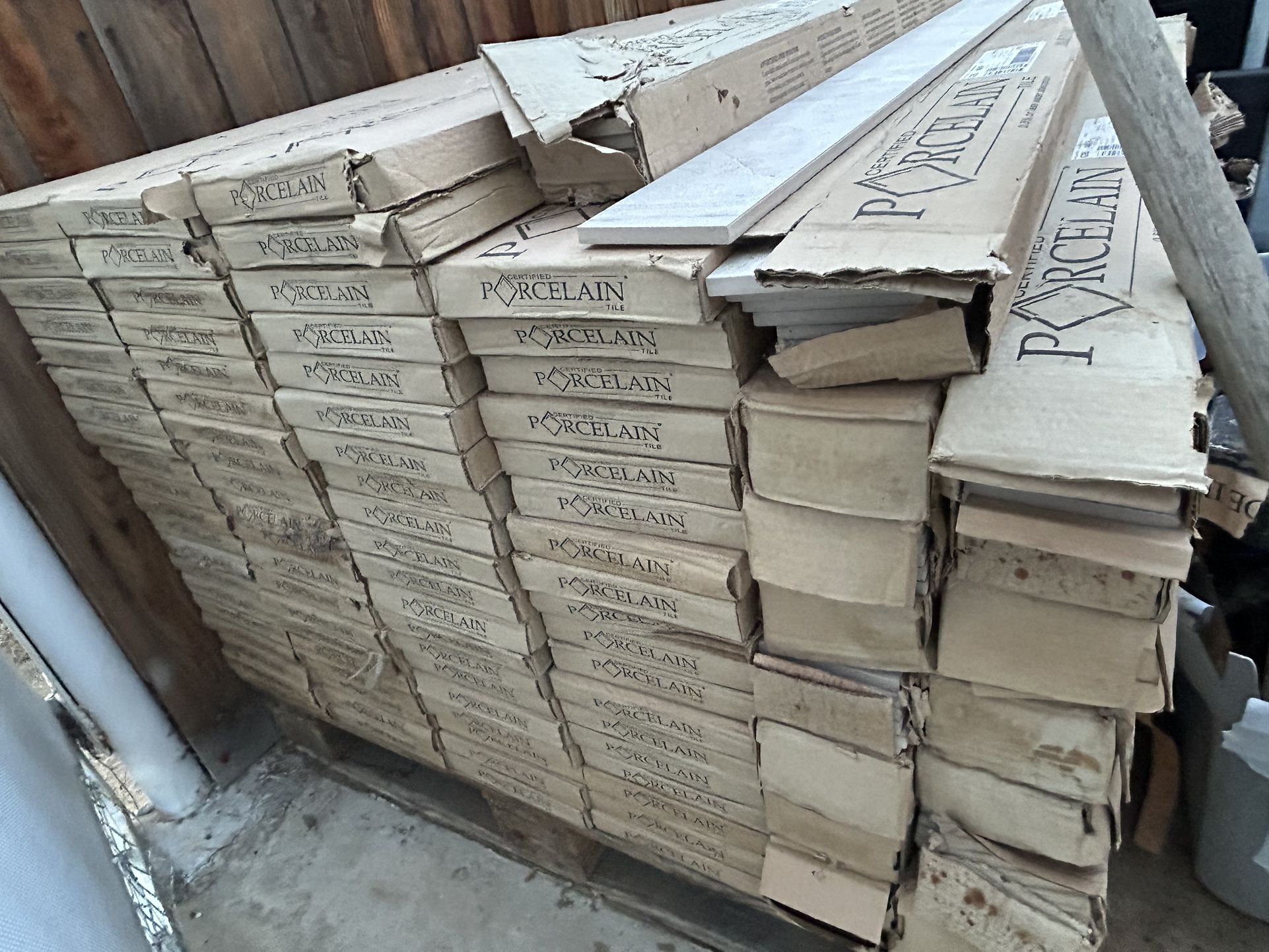 Pallet Of Daltile Flooring