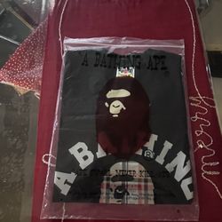 Selling Black Bape Tee Shirt Size M Willing To Negotiate 