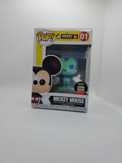 Mickey Mouse - Green/blue - 90 Years - Funko Shop Limited Edition