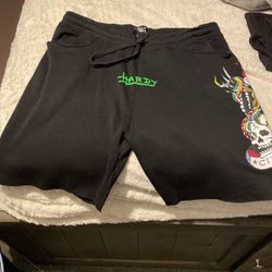 ED HARDY SWEATSHORTS