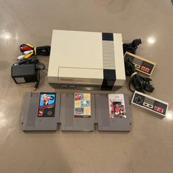 Nintendo nes original console