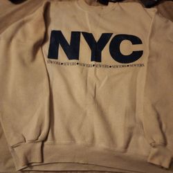 NYC Sweatshirt Hanes 1XL