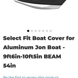 Jon Boat Cover OBO