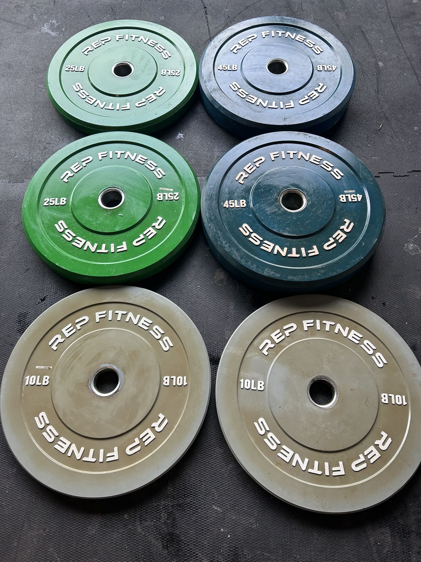 Rep Fitness Bumper Plates