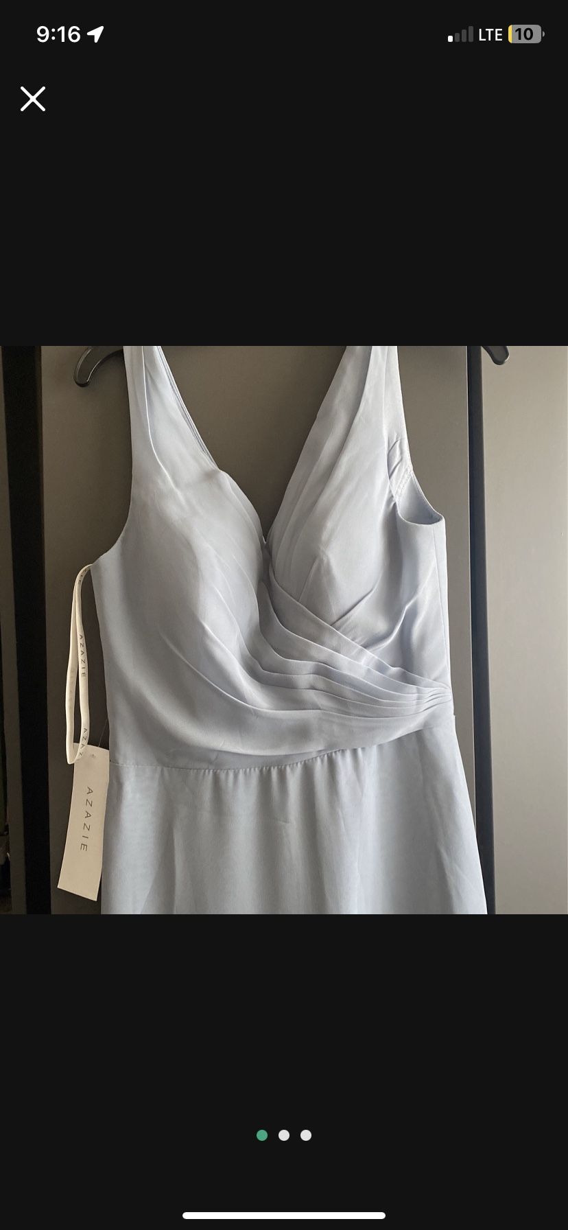 princess polly baby blue dress POV: You get married 8 months apart. 🤍 Absolutely love this trend. 🥹  (via: @lexiscarboroughweber @hannah.jo223), Azazie Bridesmaids Dresses: ,  Crosby in Blushing Pink, Charlize in Sky Blue , ., ., ., main image 0