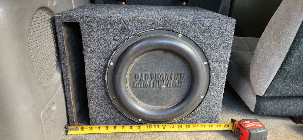 12" Sub In Ported Box