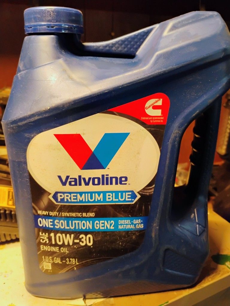 Valvoline 10w30 Synthetic Oil