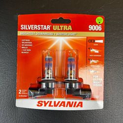 Sylvania 9006 SilverStar ULTRA High Performance Headlight Pair Set 2 Bulbs