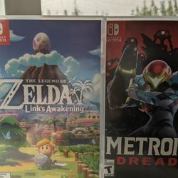 Nintendo Switch Games Metroid And Zelda