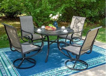 5-Piece Outdoor Patio Dining Set