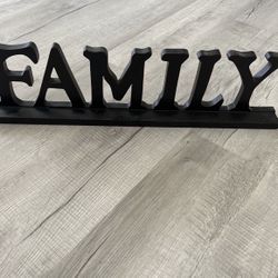 Family Sign Decor