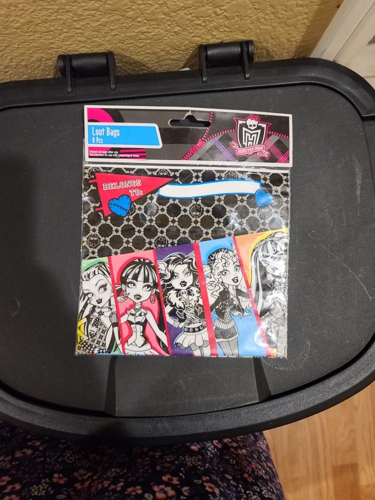 Monster High Bags New $3
