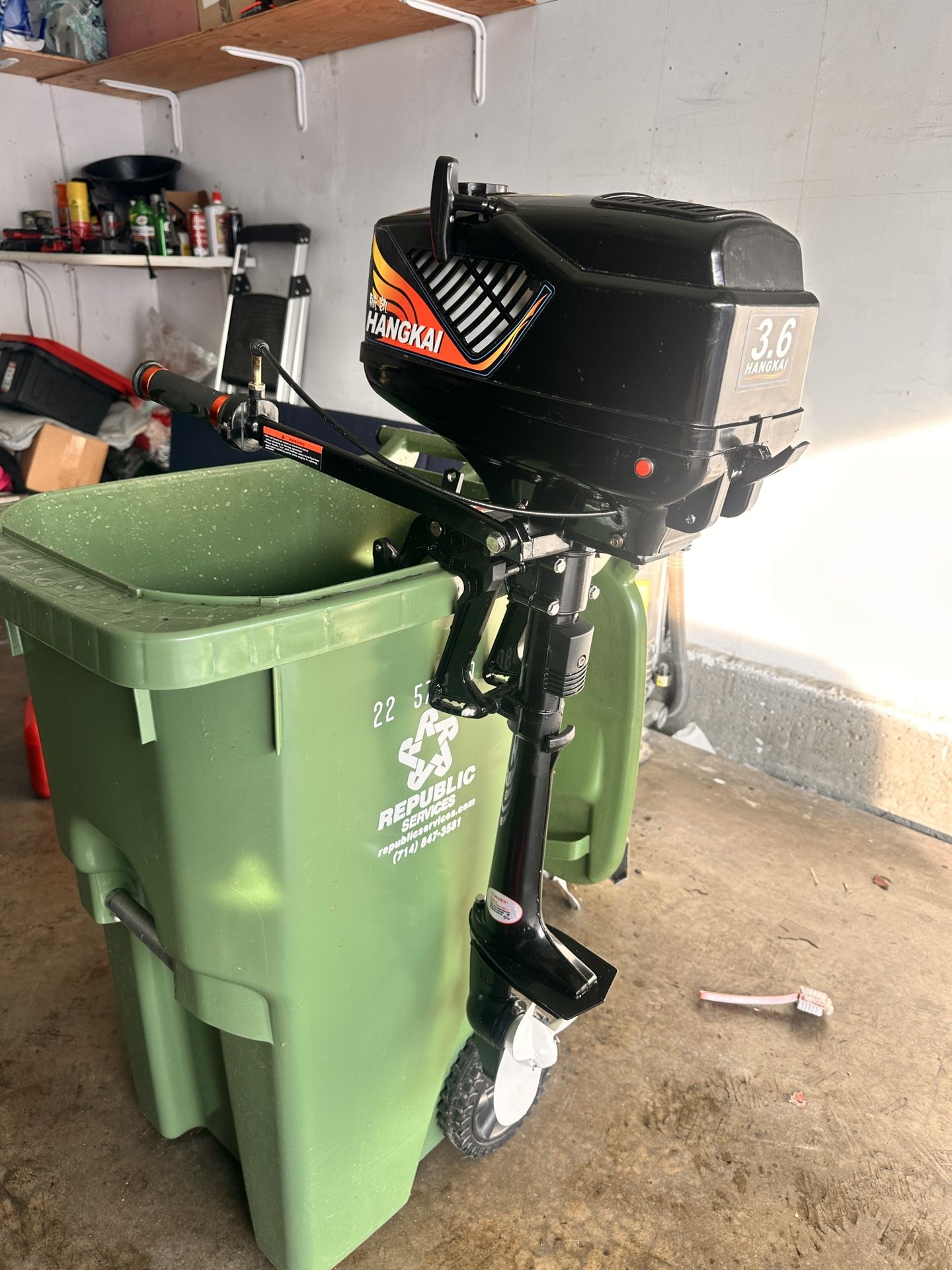 Hangkai 3.6 hp 2 Stroke Outboard