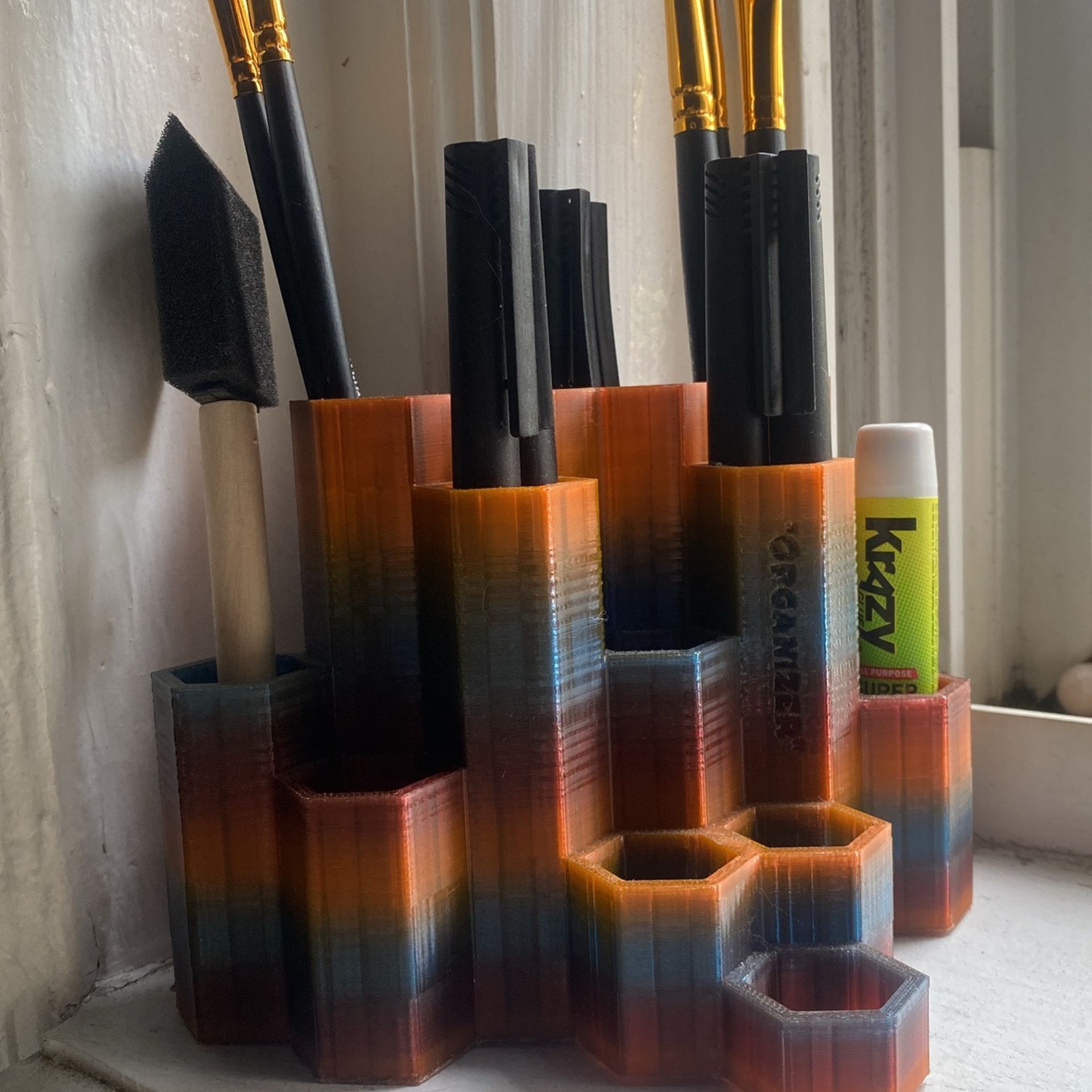 3D Printed Pencil Organizer