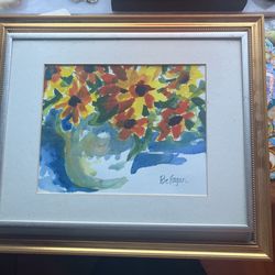 Framed Watercolor